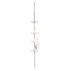 4 Layers Bathroom Storage Rack Stainless Steel Toilet Shelf Holder Organizer
