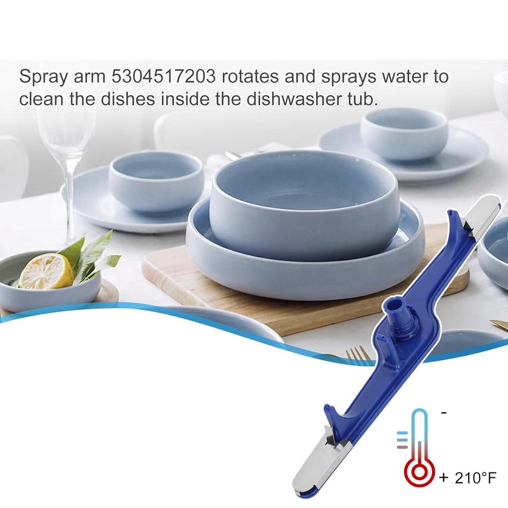 5304517203 Dishwasher Lower Spray Arm for 1545680 154250801 154568002 154414101 4840174 154250901 Dishwasher Replacement