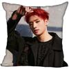 P1Harmony KPOP Cushion Cover Polyester Throw Pillow Case Super Soft Satin Fabric Cushion Cover Festive Home Decorative Cushions