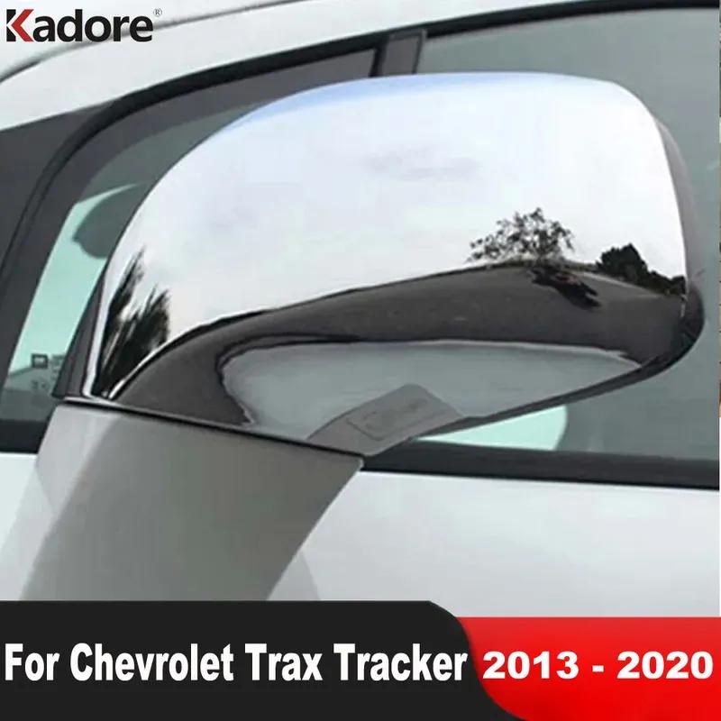 For Chevrolet Trax Tracker 2013-2016 2017 2018 Chrome Car Rearview Mirror Cover Trim Side Wing Mirrors Cap Accessories