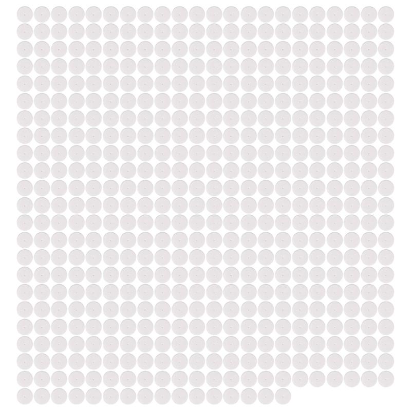 200/500Pcs 12mm Ear Studs Foam Shockproof Anti-Push Pads Earrings Card Protective Mat for DIY Earring Making Accessory