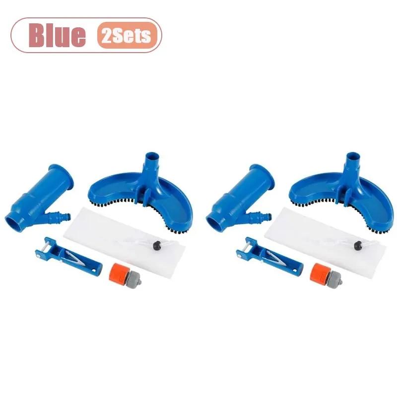 Portable Underwater Vacuum Pool Cleaner Manual Cleaning Tool for Inground Above Ground Swimming Pool Maintenance Equipment Use