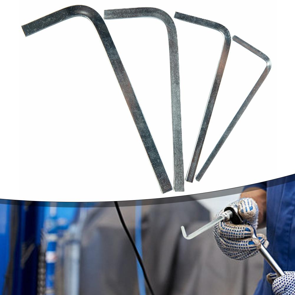 Convenient High Quality Brand New Wrench 3-6mm 4 Point 4Pcs Chromium Vanadium Steel For Tightening Inner Corner L Shape