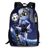 15 Inch Anime-Inspired Drone Themed Backpack Students - Large Capacity Oxford Fabric Unisex School Bag