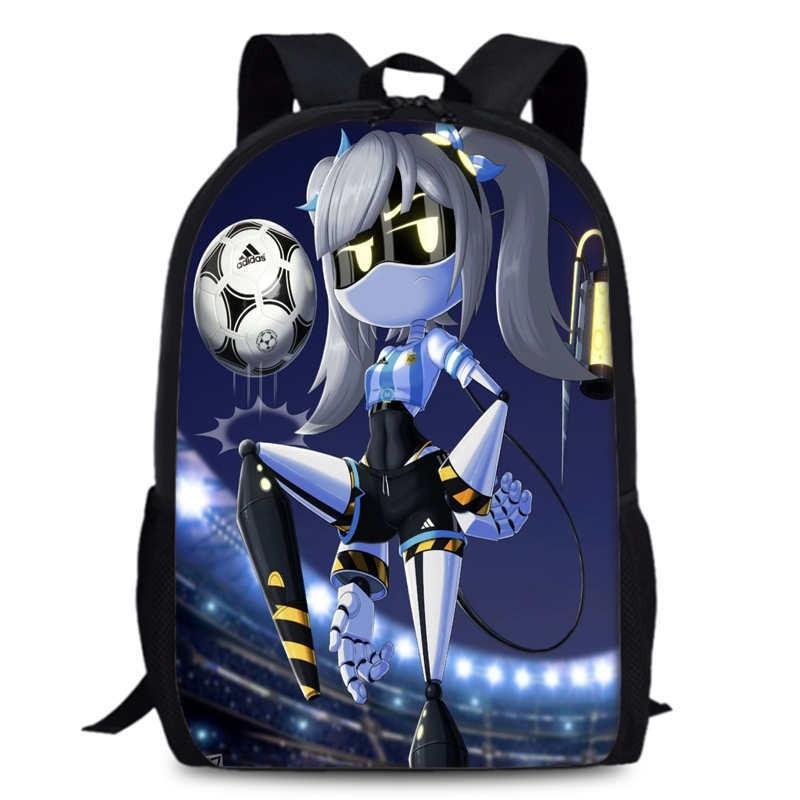 15 Inch Anime-Inspired Drone Themed Backpack Students - Large Capacity Oxford Fabric Unisex School Bag