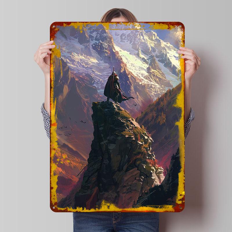 Highland Watcher Metal Poster Customized Wall Art Retro Vintage Tinplate Signs for Decoration Bedroom Decorations House Decor
