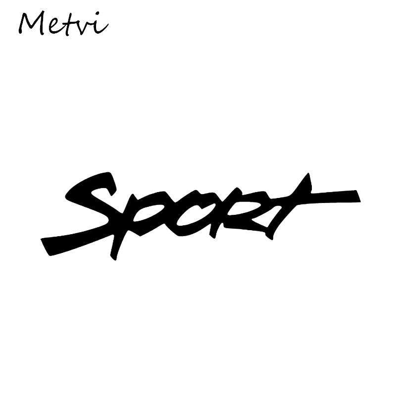 Buy Metvi Sport Word Car Stickers Art Vinyl Sticker For Auto Decor