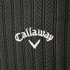 Callaway 2025 Autumn and Winter Embroidery New Men's Sweater Long Sleeved Knitted Sweater Half Zipper Business Casual Thin Sweater Men