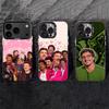 Pedro Pascal Phone Case For iPhone 17,16,15,14,13,12,11 Plus,Pro Max,XS,Colored Silver Phone Case