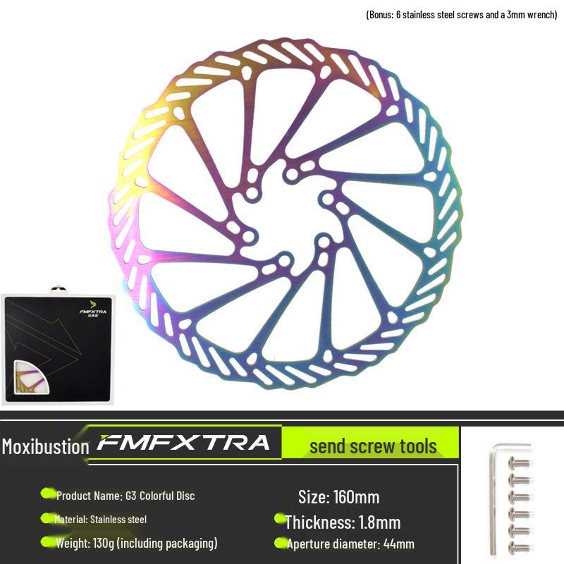 Colorful 160/180/203mm RT56 Disc Brake Pads for Mountain and Road Bikes