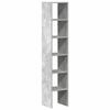 VidaXL Bibliothèques 2 pcs empilable gris béton bois d'ingénierie, étagère, étagère à livres, support de livre, armoire de 858810