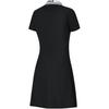 New FILA Short-Sleeved Dresses Women's Dark Flow Black A11W423304F-BK