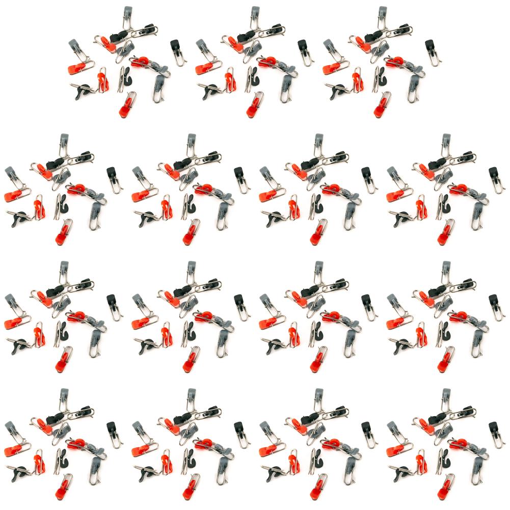 

10 шт. зажим для приманки из нержавеющей стали, рыболовный крючок, аксессуары для разъединения