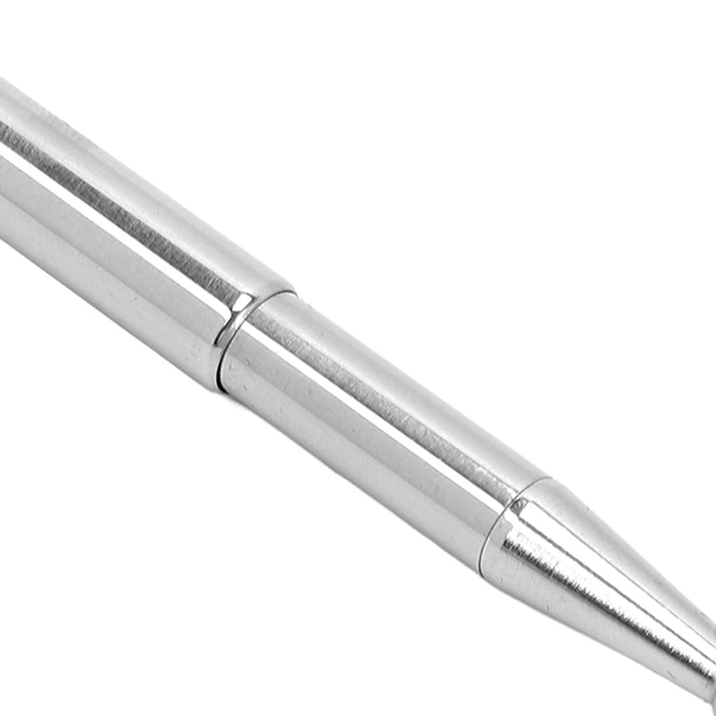 Stainless Steel Deep Tissue Massage Tool Manual Acupuncture Pen for Home Salon Beauty Silver