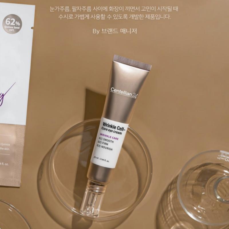 CENTELLIAN24 Wrinkle Cell Core Eye Cream Double Set (+ Free Serum 10ml × 2)