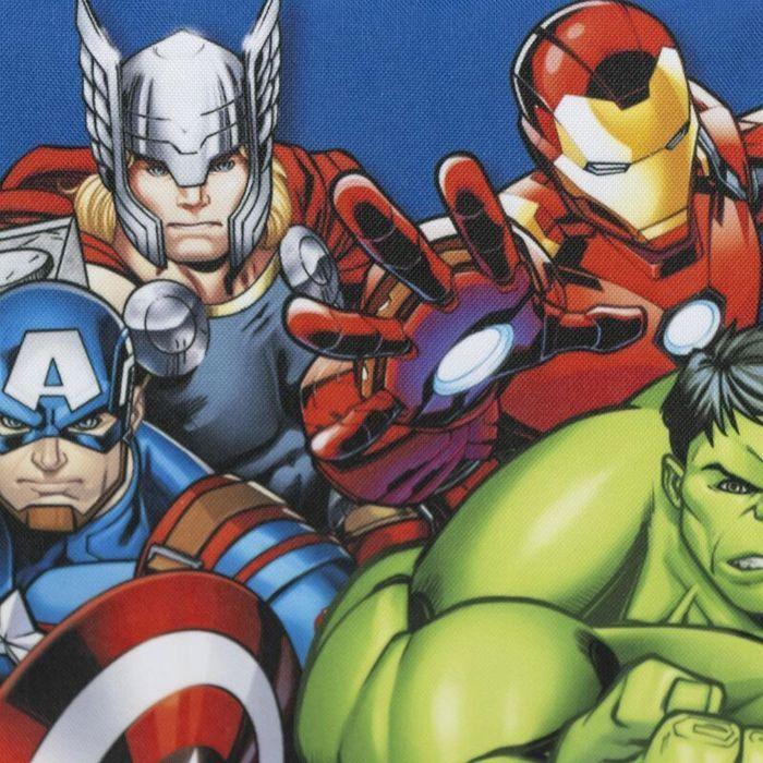 Lunch box enfant - Cerda - Marvel Avengers - Rectangulaire - Bleu/Rouge - Compatible lave-vaisselle