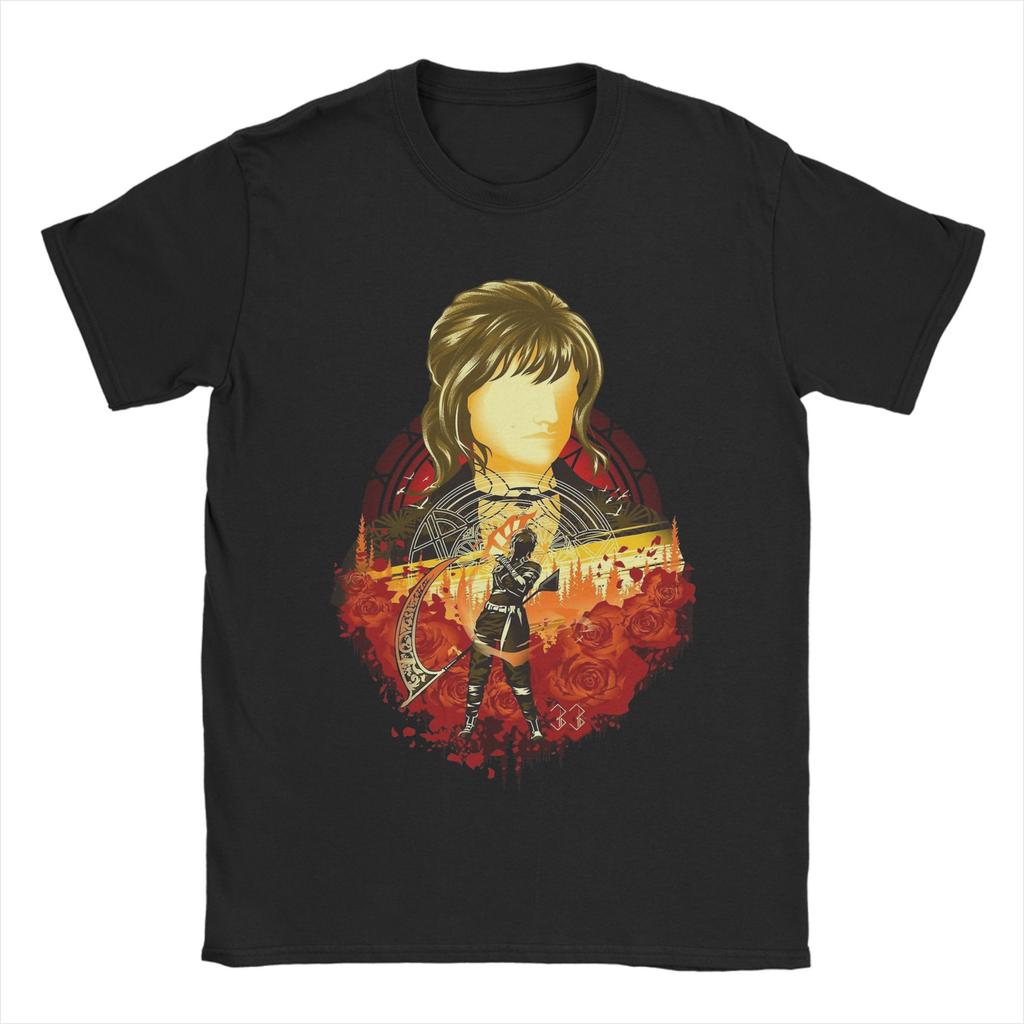 Maelle Clair Obscur Expedition 33 T Shirts Unisex 100 Cotton Vintage TShirt O Neck  Tees Short Sleeve Clothing Plus Size