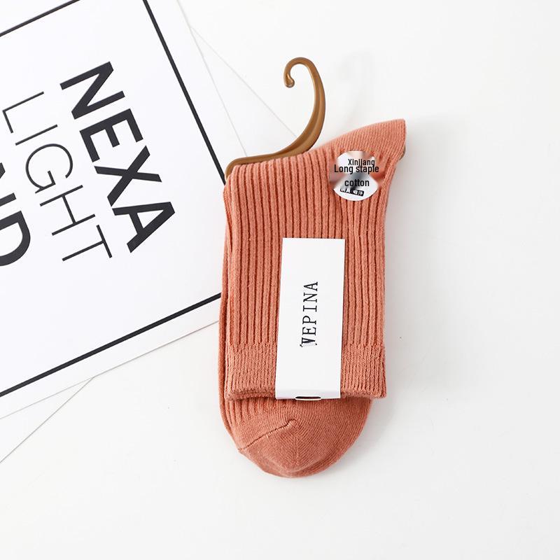 

Мужские носки до середины икры Zhuji, черные, хлопковые - Нескользящие, Влагоотводящие, Устойчивые к запаху One Size