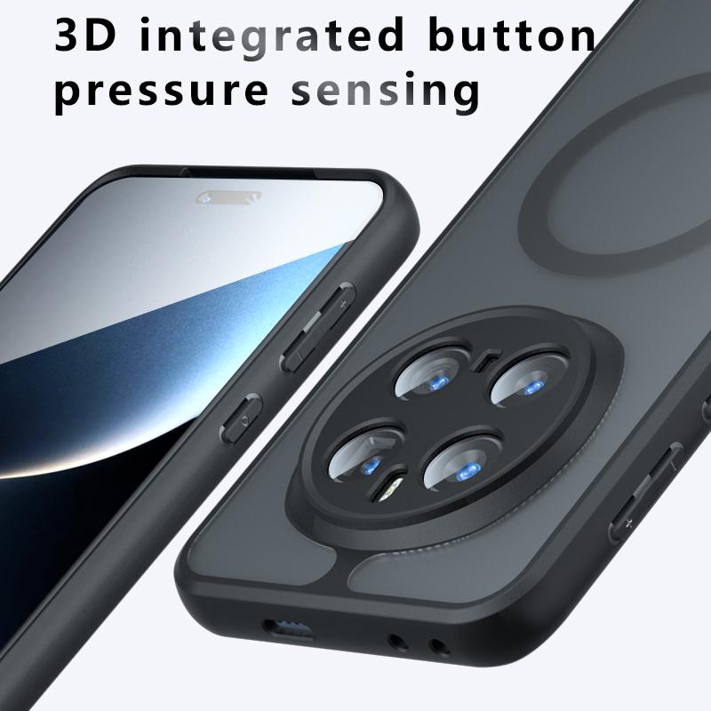 For Honor Magic7 Magic6 90 X50i X9B Pro Case Matte Magsafe Drop-proof Built-in Airbag Corner Non-yellowing Material Soft Cover