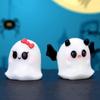 Resin Craft Halloween Small Ornament Cute Pumpkin Statue Halloween Figurine  Fairy Accessory
