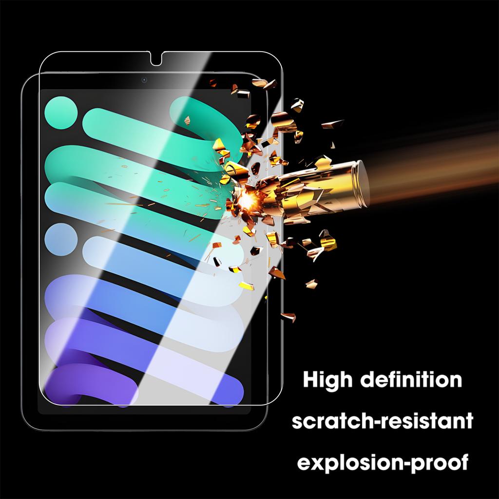 Tempered Glass For iPad Mini 7 6 HD Screen Protector Film For iPad Air 13 11 5 4 Pro 13 11  A16 11th 2025 12.9 10th 9th Easy Install Tool