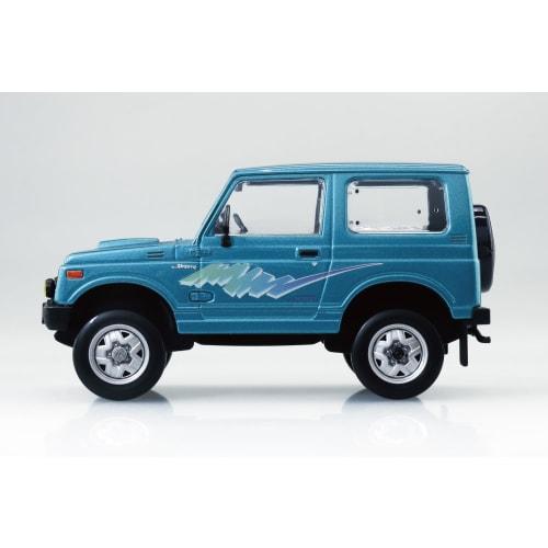 Aoshima Bunka Kyozai (AOSHIMA) 1/32 Scale Rakupla Snap Kit No. 18-TB Suzuki JA11 Jimny Triton Blue Metallic Pre-Colored Plastic Model Kit (Automobile)