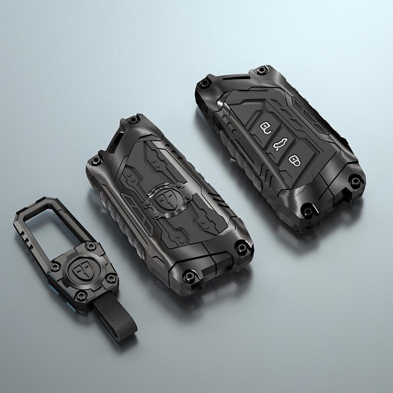 Car Key Case for Volkswagen Sagitar, Passat, and Lavida - Protective Shell and Buckle