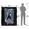 David Bowie Silky Guitar Gradient Supersoft Blanket