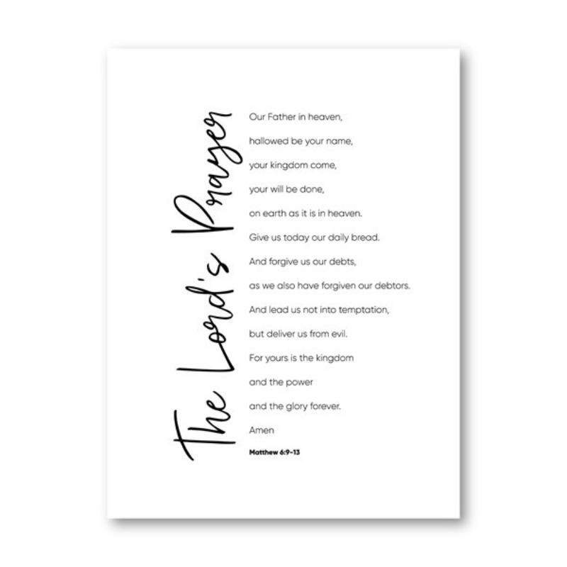 ReligiousThemed Handcrafted Wooden Prints  UVCoated FadeResistant  Various Sizes  Styles  Perfect Gift for Wall Decor