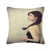 Pillow Cover Zhao Lusi Printed Cushion Cover Rosy Funny Pillow Case For Office Car Home Decorative Pillowcases