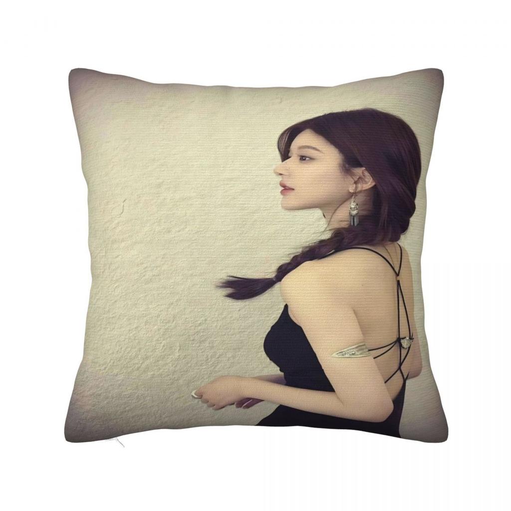 Pillow Cover Zhao Lusi Printed Cushion Cover Rosy Funny Pillow Case For Office Car Home Decorative Pillowcases