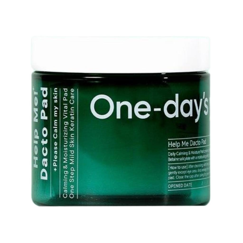 One-days You Cicaming Dacto Pad 60 Sheets (Soothing & Skin Texture Refining)