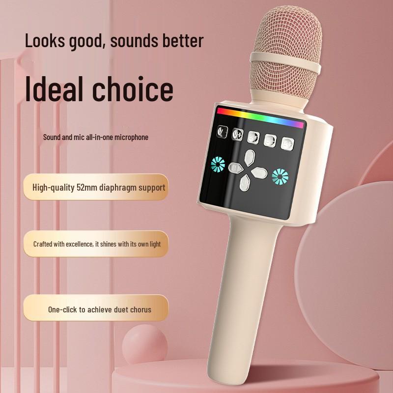 

Wireless Bluetooth Microphone & Speaker for Home and Kids зелений