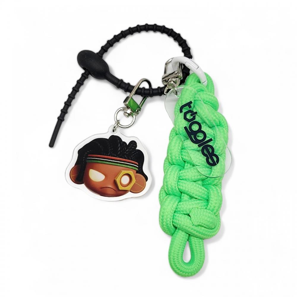 

Toggles 02 Reggae Face Keyring
