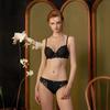 French Sexy Lace Bra Set,Push‑Up Bra Set for Small Bust,Gather Side Fat Lingerie Set