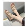Sandals Women's Summer Flat Heel Soft Bottom Temperament Roman Shoes Beach Shoes