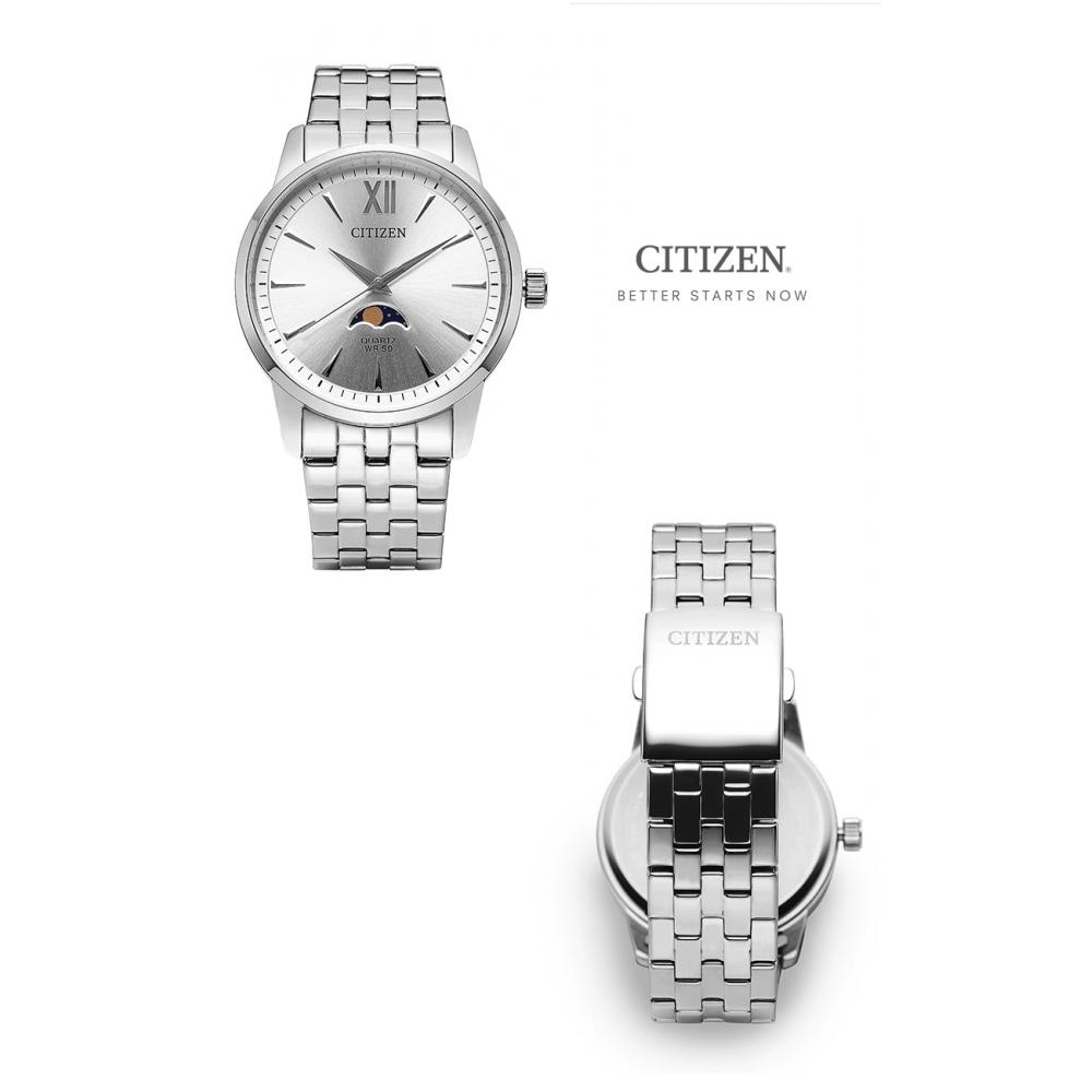 Citizen Ak5000 54a Moon PhaSe Men S Metal Watch