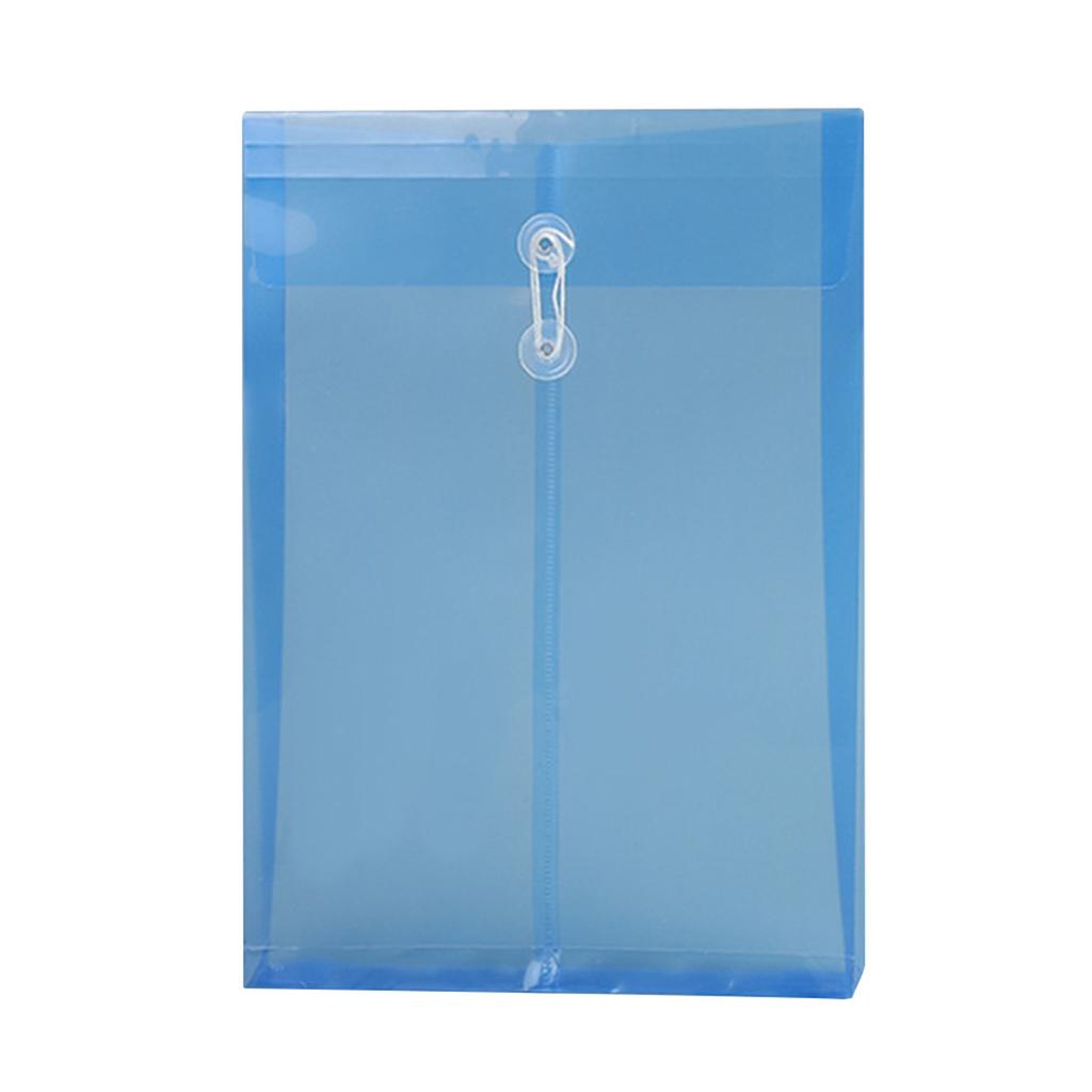 10pcs A4 Clear File Folders File Envelopes Organiser Bags Thickened Clear Visibility Waterproof Protection Keeps Items Safe