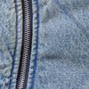 Supreme Zip-Off Sleeve Quilted Bomber Jacket Denim
