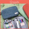 Kokuyo Leren Etui Voor Studenten Met Grote Capaciteit Multifunctionele Organizer Voor Schoolspullen