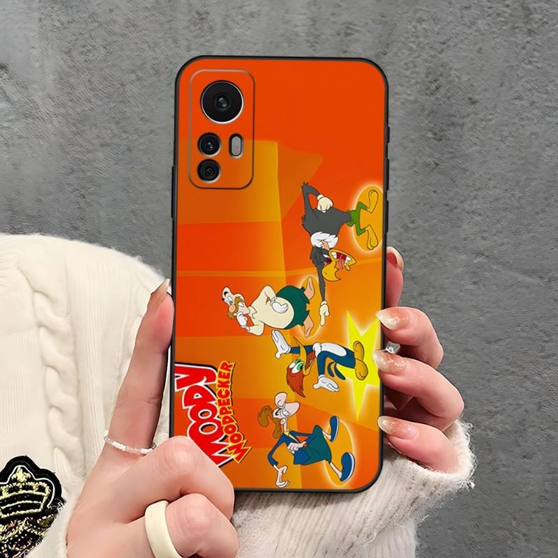Woodpecker Woody Phone Case For Xiaomi 13 11 11T 9 12 10C 9T 8 9SE 11i Lite Ultra Note 10 Poco F3 M4 M3 Pro Covers