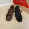 Fashion Fashion Buckle Strap Ladies Mary Janes Flats Shoes Soft Casual Female Shallow Footwear Round Toe Women Ballet Flats Shoes