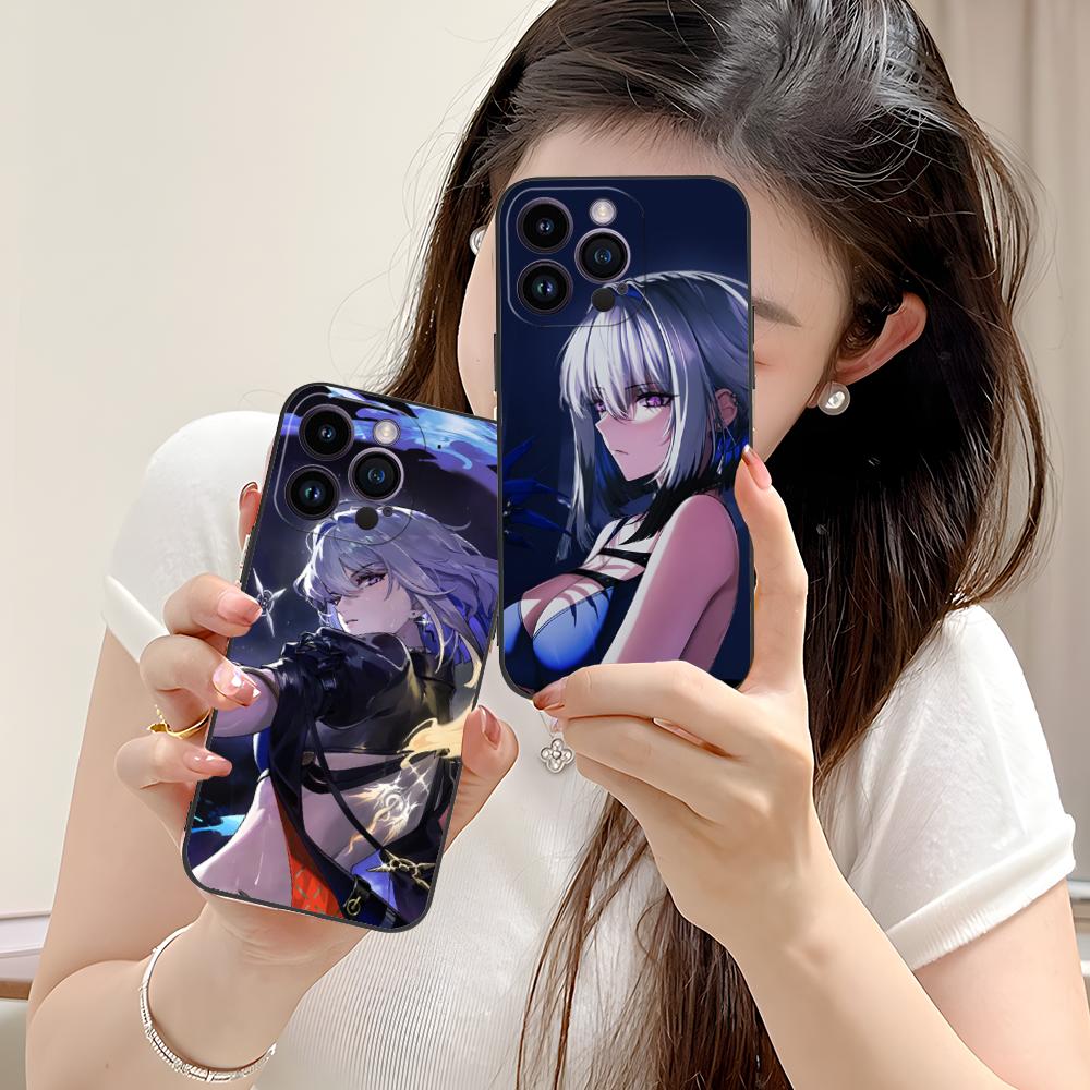 Wuthering Waves Galbrena Phone Case for iPhone 17 16 15 14 13 12 11 X XR XS 8 7 Air Pro Max Plus Mini Colorful Cover Luxury
