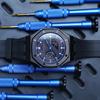 CASIO Men Liquid Crystal/Analog Dual Display Series Black Watch GA-2100VB-1APR