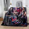 HD Robot GUNDAM Cartoon Soft Flannel Blanket for Bed Bedroom Sofa Picnic,Throw Blanket for Cover Office Christmas Gift Kids