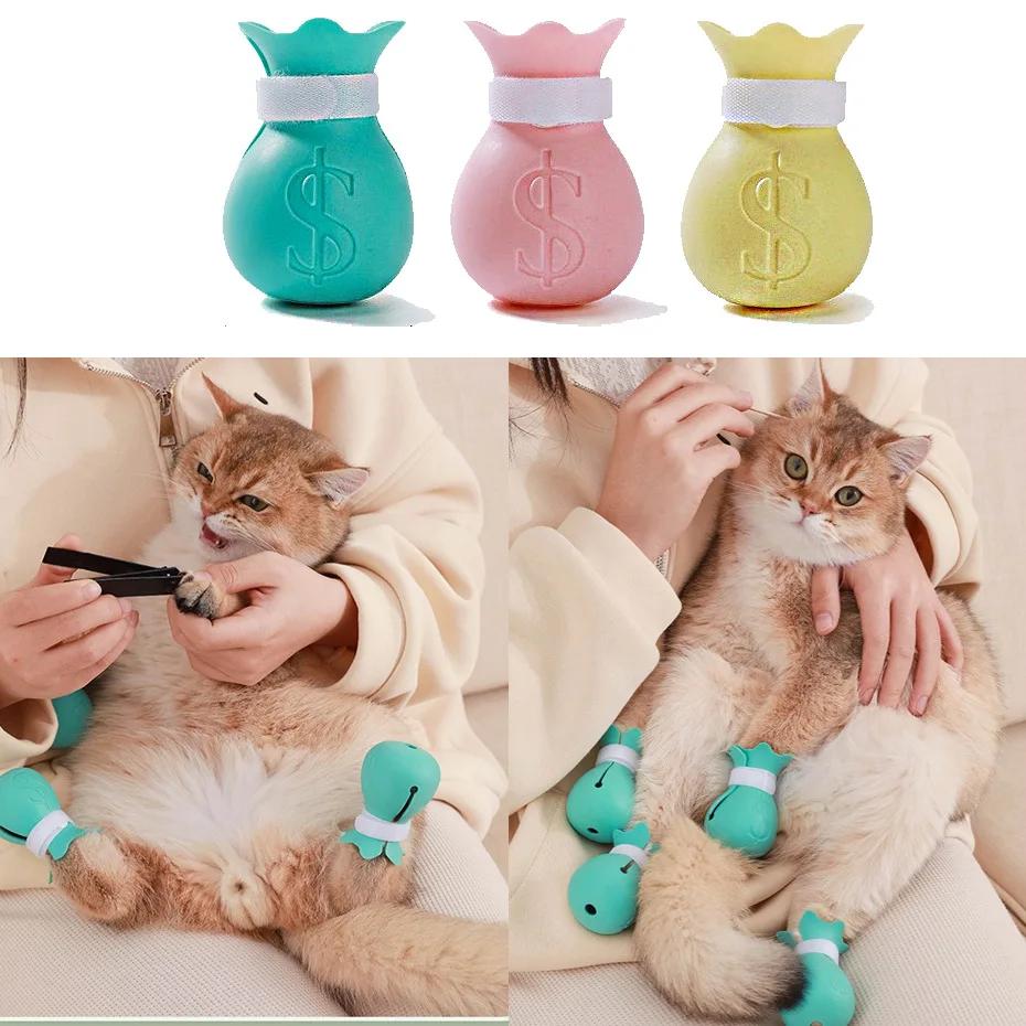 

Anti-scratch Cat Foot Cover Pet Supplies Cat Bathing Artifact Pet Foot Cover