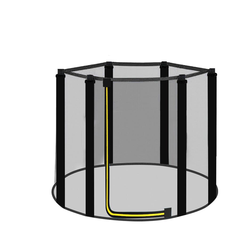 Rundes Kinder Mini Trampolin Sicherheitsnetz Polster Rebounder Outdoor Übung Heimspielzeug Sprungbett Sicherheitsnetz Schutzgitter
