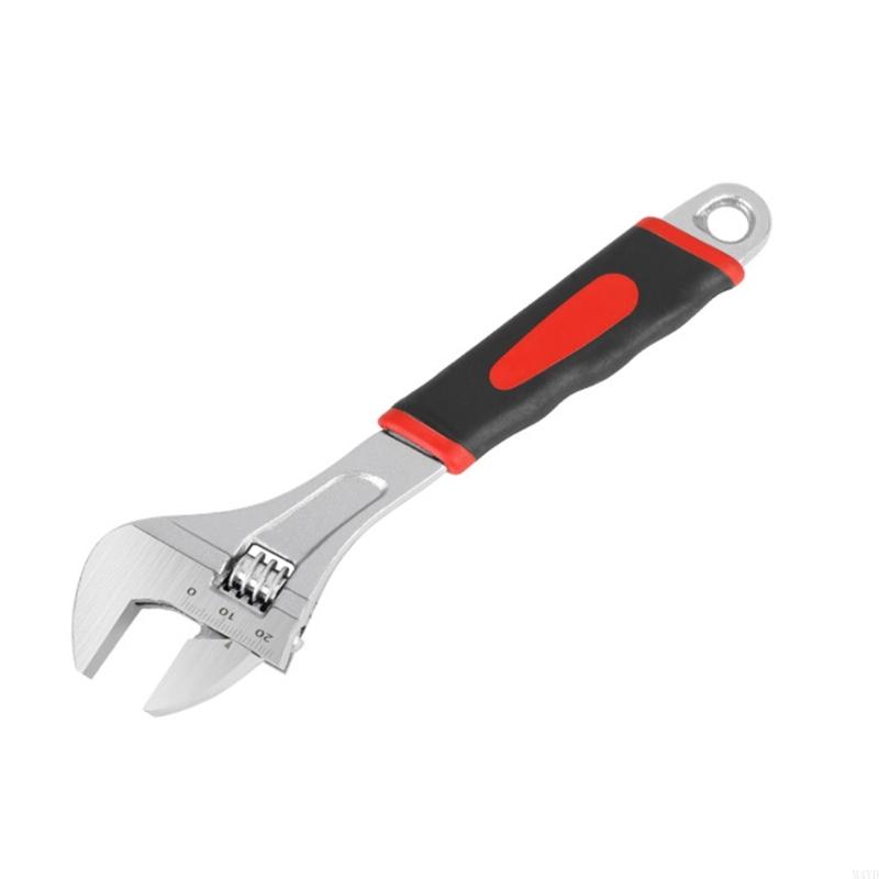 6/8/10/12Inch Adjustable Faucet Wrench for Tight Space Under Sink Wrench Faucet Tool Multifunctional for Bathroom Household M4YD