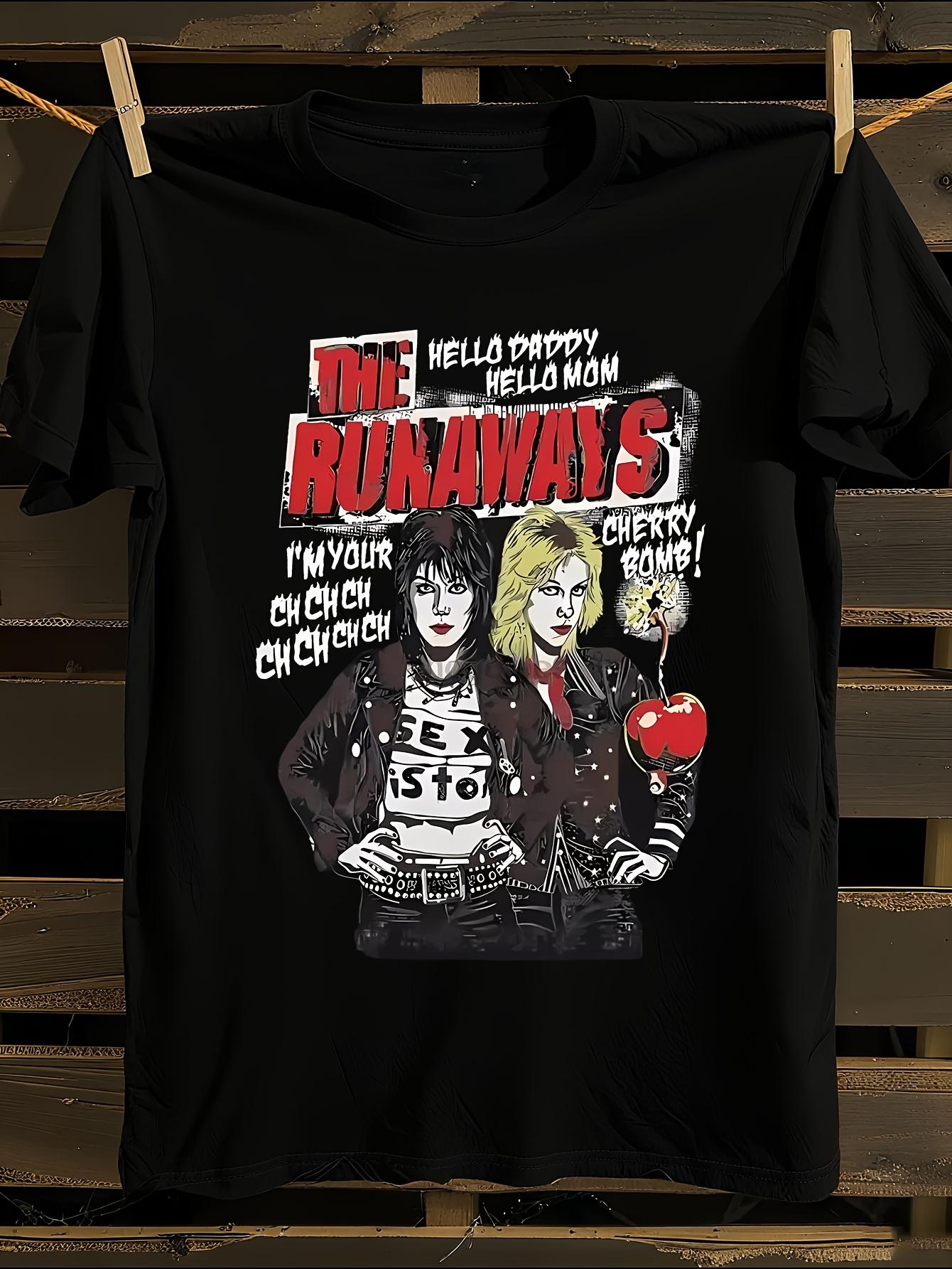 Vintage The Runaways Joan Jett and The Blackhearts Graphi... M