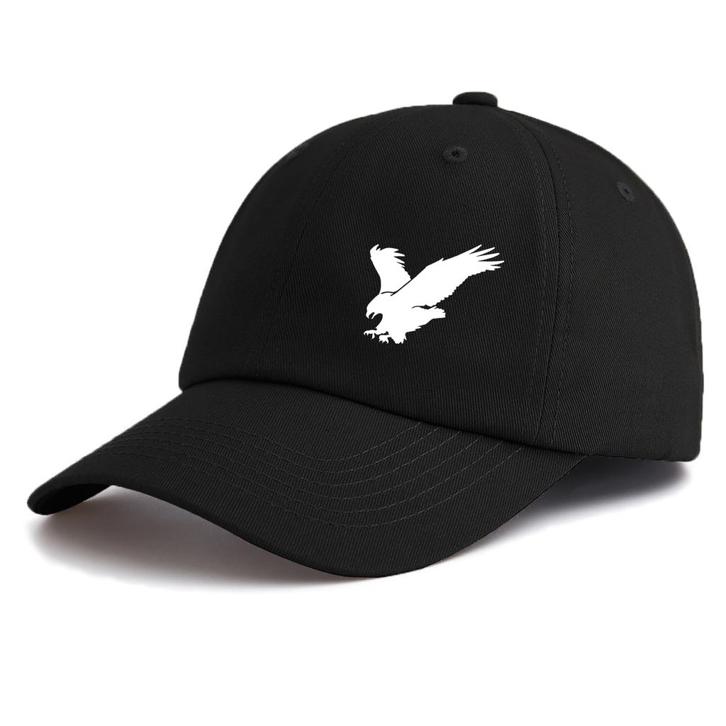 Pc EAGLE Print Baseball Cap for AdultsMinimalist Retro Style Casual Soft Adjustable Dad HatPerfect As Gift